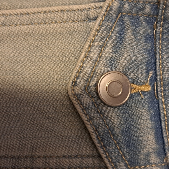 White washed denim jacket - Picture 4 of 4